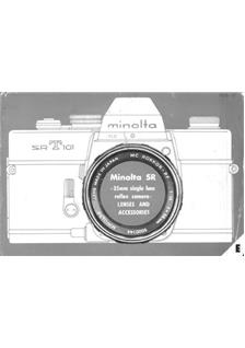 Minolta MC Lenses - misc manual. Camera Instructions.